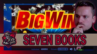 SEVEN BOOKS UNLIMITED 🎰  Längere Folge wie ihr wollt💸  Freegames High Stakes 🎰  Casino Highlights [upl. by Lachus]