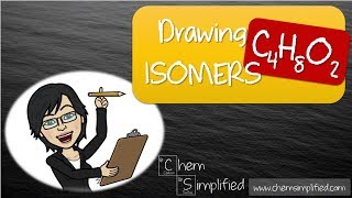 Constitutional isomers of C4H8O2  Carboxylic acid amp Ester  Dr K [upl. by Brewster]