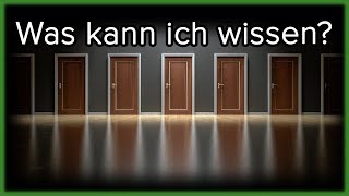 Du weißt nichts  Erkenntnistheorie [upl. by Lindly]