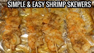 Sausage amp Grilled Shrimp Kabobs [upl. by Ailadgim]