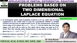 Laplace Equation  Laplace Equation Example  Laplace Equation Questions  Laplace Equation in 2D [upl. by Yatnohs]