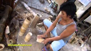 HOW TO MAKE EXOTIC BAMBOO FURNITURE LIFESTYLE CEBU PHILIPPINES [upl. by Averell]