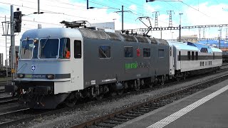 LUXON Panoramawagen m BR103 Railadventure➡️St Margrethen🇨🇭 zum Lokwechsel auf Railadventure Re620 [upl. by Aubrie]