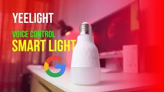 Yeelight Smart LED Bulb Can listen to You [upl. by Ellehs664]