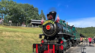 Double Header at Tweetsie Railroad Heritage Weekend [upl. by Bac]