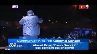 AHMET KAYA ☆ KRAL Tv Efsane Konser Cumhuriyetin 75Yılı [upl. by Eiramaneet202]