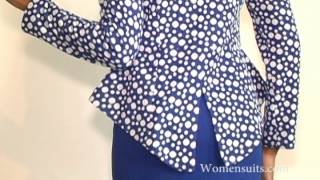 Royal Blue Church Suit for Women [upl. by Evy]