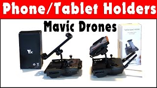 Inexpensive Drone Phone amp Tablet Holders for DJI Mavic Series  Why You Need One [upl. by Prosser]