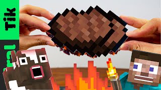 Eating Minecraft Barbeque For Dinner  Viral Tik ASMR Food Mukbang No Talks [upl. by Yeliah]