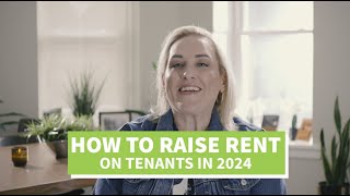 How to Raise Rent on Tenants in 2024  Property Manager PA [upl. by Natasha424]