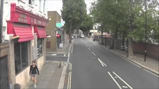 London Buses route 381 Waterloo County Hall  Peckham Bus Station [upl. by Enaed]