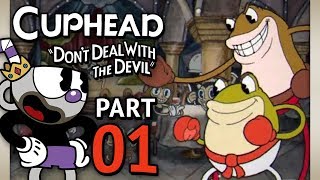 Cuphead Lets Play w TheKingNappy  Ep 1 quotBotanic Panic  Clipjoint Calamityquot [upl. by Jung172]