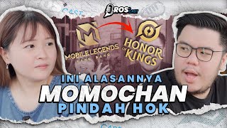 Pindah DARI MOBILE LEGENDS KE HOK KARNA INI  Exclusive heyitsmomochan ProsCast [upl. by Dorena617]