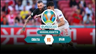 Croatia vs Spain 35 UEFA Nations League 2021 ● THE FINAL  HIGHLIGHTS [upl. by Cartwell]