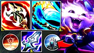 GNAR TOP AOE BUILD IS THE FUTURE amp THIS VIDEO PROVES IT STRONG  S13 Gnar TOP Gameplay Guide [upl. by Nauwaj295]