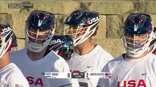 Israel vs USA Mens World Lacrosse Championship 2023 Quarter Finals [upl. by Ybroc]