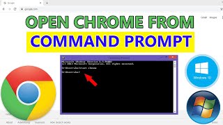 How to open chrome from command prompt windows Open chrome from cmd  Smart Enough [upl. by Divadnhoj]