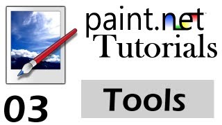 Paintnet Tutorial GermanDeutsch  Tools  3 [upl. by Yssis365]