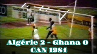 Algérie 2  Ghana 0 CAN 1984 [upl. by Knowling]