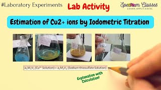 Titration of sodium thiosulfate solution against potassium dichromate solution [upl. by Yrneh]