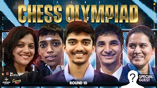 Chess Olympiad Round 10 Live Commentary हिन्दी विश्लेषण  FT Niklesh amp Nubairshah [upl. by Syd241]