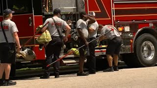 Rescue crews search for another missing swimming in the Neuse River [upl. by Akemot]