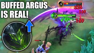 IS THIS THE BEST ARGUS BUFF SO FAR  ARGUS NEW ULTIMATE EFFECTS [upl. by Hawger]