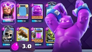 the best deck with elixir golem clashroyale battle memes moments supercell elixir golem 30 [upl. by Noivaz160]