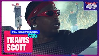 Travis Scott no Rock in Rio 2024  Melhores Momentos  RockinRioNoMultishow [upl. by Wiles]