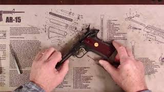 How to Match Tune a Perfect 1911 Pistol Trigger  Its Super Easy [upl. by Shannon]