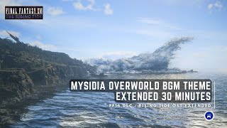 Writ in Water Mysidia Overworld BGM Theme  FF 16 DLC Rising Tide OST Extended 4K HD 30 minutes [upl. by Hazrit]