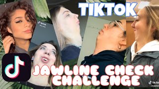 Hey yow JAWLINE CHECK CHALLENGE  TikTok compilation [upl. by Alleuqcaj]