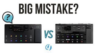 Line 6 Helix VS Helix LT Comparison What are the main differences line6helix multieffects [upl. by Wilsey]