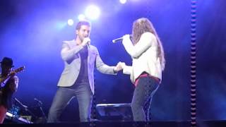 Dónde está el amor  Pablo Alborán y Jesse y Joy Arena Monticello Chile [upl. by Philender]