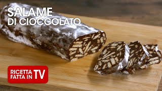 Ricetta facile del SALAME DI CIOCCOLATO di Benedetta Rossi  Ricetta TV Fatto in Casa per Voi [upl. by Riamu827]