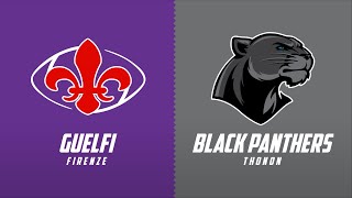 CEFL Quarterfinals  OTEL Guelfi Firenze vs Black Panthers Thonon [upl. by Asserrac]