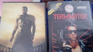 Compras 20 vhsdvdTerminatorGladiadorRobots vhs [upl. by Retnyw]