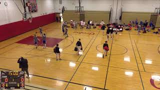 Groton High School vs Trumansburg Varsity Mens Basketball [upl. by Anneehs]