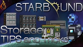 Starbound 11 Storage Tips [upl. by Estes]