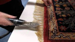 All Purpose Cleaning Systems Oriental rug fringe cleaning part 5 2 [upl. by Tizes]