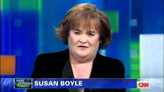 Susan Boyle  quotBoth Sides Nowquot amp Interview  Piers Morgan CNN 4 Nov 11 [upl. by Eelirrem]