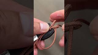 Simple and convenient paracord keychain [upl. by Stier]