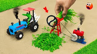 Top most creative Diy mini tractor videos of farm animals  machinery agriculture science project [upl. by Adok]