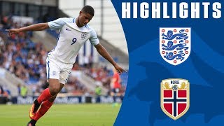 Rashfords hattrick  England U21 61 Norway U21  Goals amp Highlights [upl. by Wiggins]