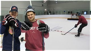 REAL LIFE NHL ALLSTAR COMPETITION [upl. by Sasnett]