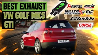 MK5 Golf Exhaust Sound VW GTI 🔥 ModifiedReviewStraight PipeMilltekAccelerationHornetMods [upl. by Arivle]