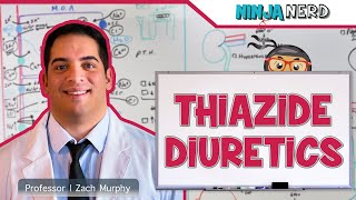 Thiazide Diuretics  Mechanism of Action Indications Adverse Reactions Contraindications [upl. by Leakim528]