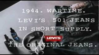 Levis 501 Jeans Commercial [upl. by Azilem]