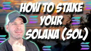 How to Stake Solana SOL With Ledger Fast amp Easy [upl. by Einhpad]