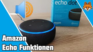 Amazon Echo Funktionen  Die 17 wichtigsten Alexa Skills âŒ [upl. by Riana]